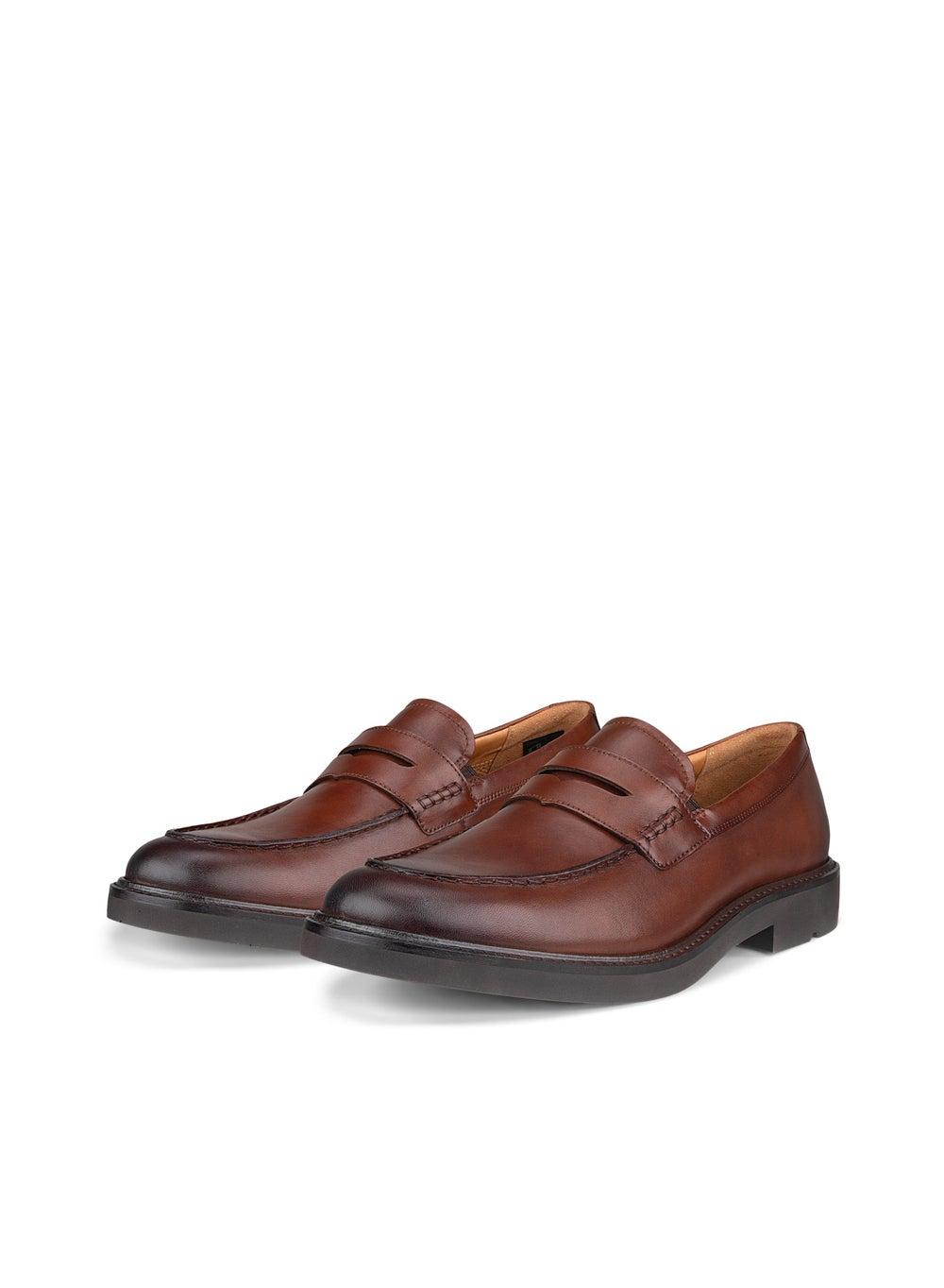 ECCO Metropole London Cognac: Handcrafted Leather Loafers - Image 1