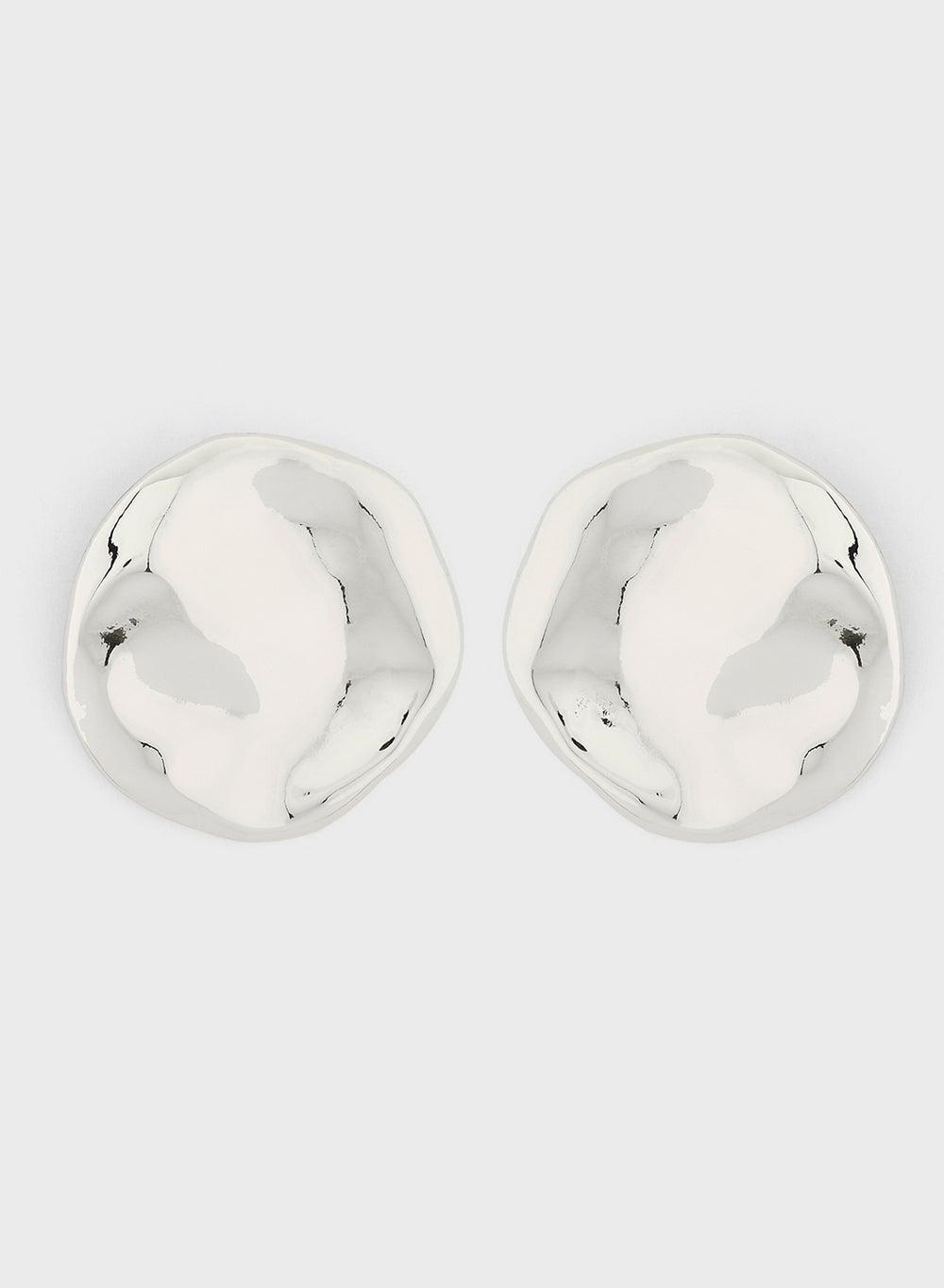 ELLA Molten Stud Earrings: Elegance Illuminated - Image 1