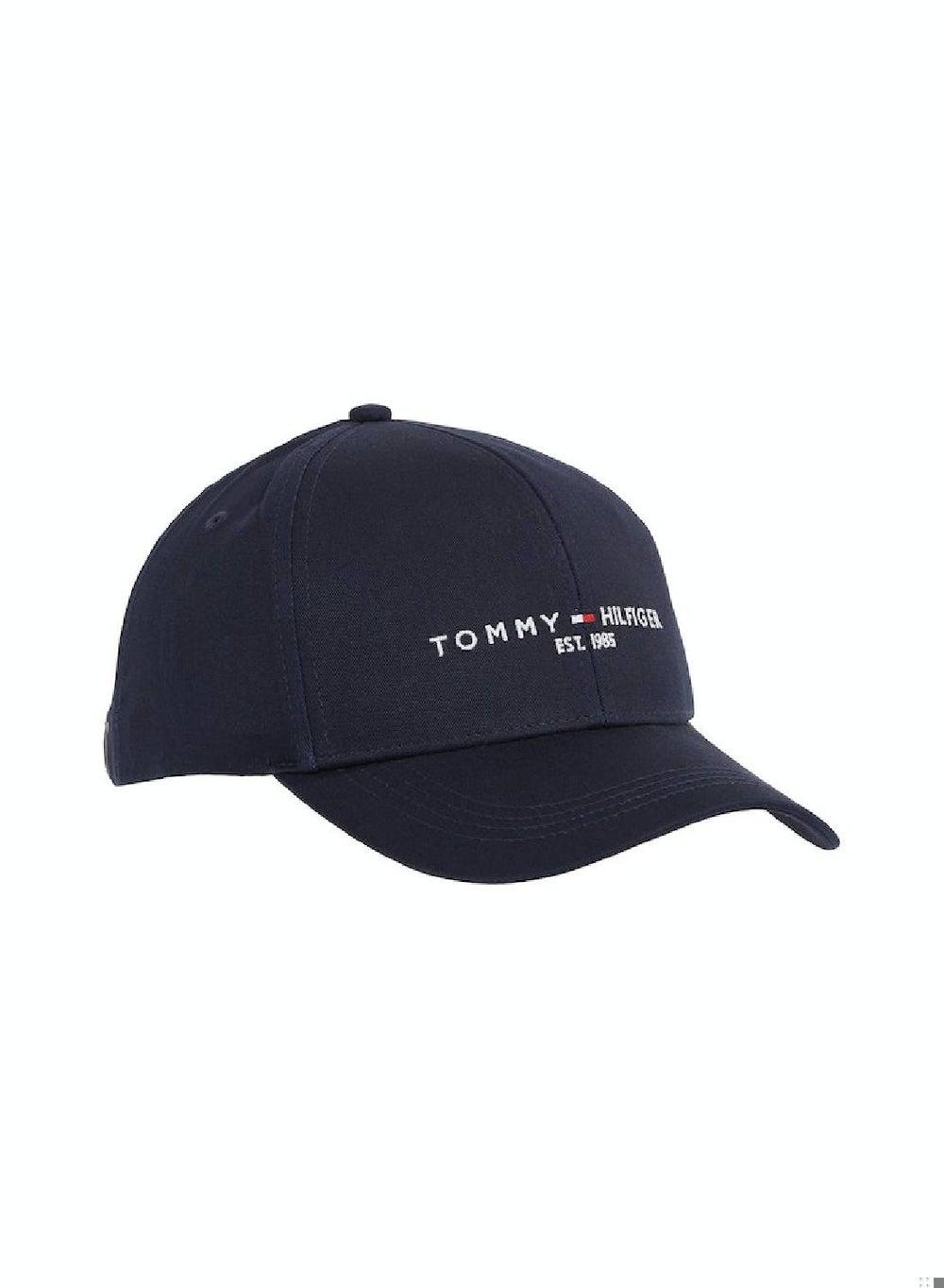 TOMMY HILFIGER Men's Organic Cotton Logo Cap - Grey Mix - Image 1
