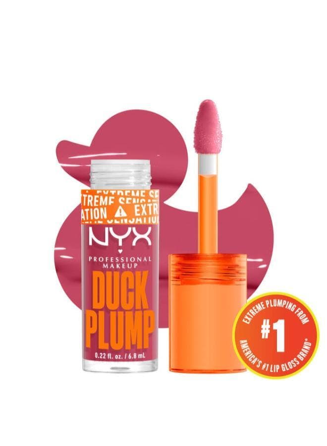 Nyx Strike A Rose | Duck Plump Volumizing Lip Lacquer - Image 1
