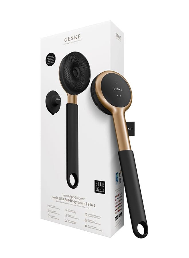 GESKE Sonic LED 9-In-1 Ultimate Skin Therapy Brush - Grey - Image 1