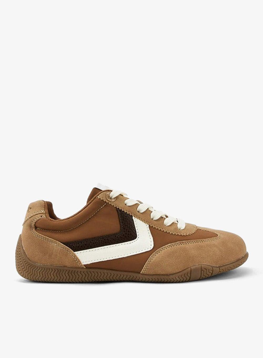 Onex1420201A Elegant Panelled Low-Top Sneakers for Women - Image 1
