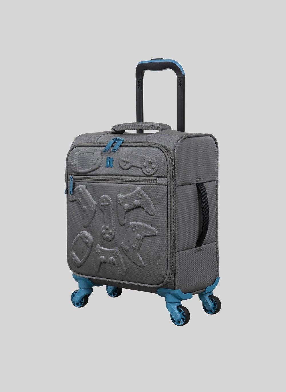 HighScore Kids' Grey Gaming Adventure Suitcase - Image 1