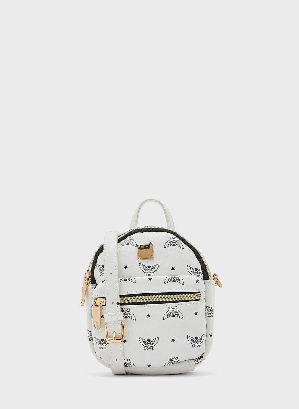 Claire's Angel Wing Women's Chic Backpack - Image 1