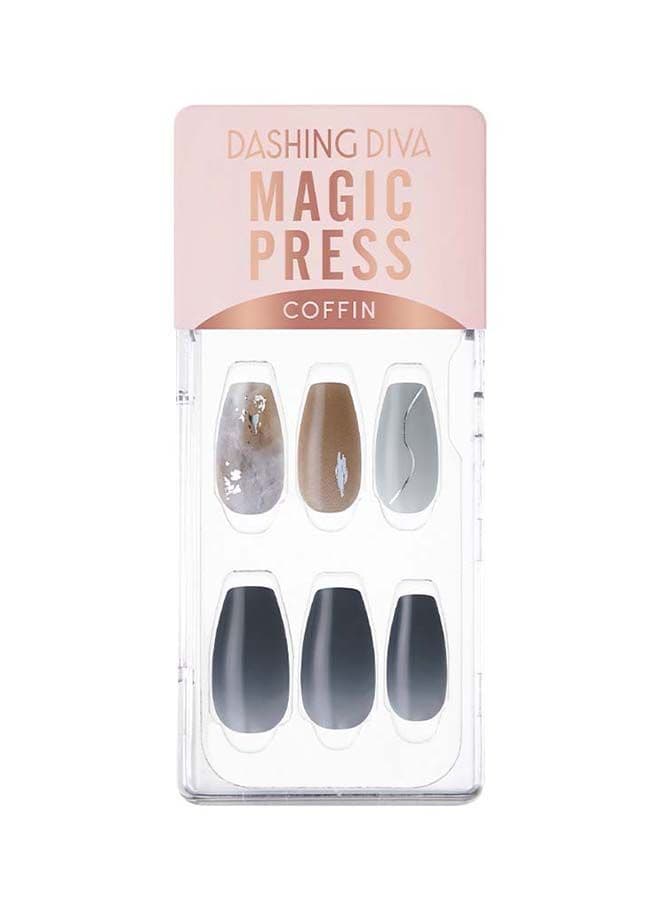 Magic Press Cloud Bloom Luxe False Nail Set - Image 1