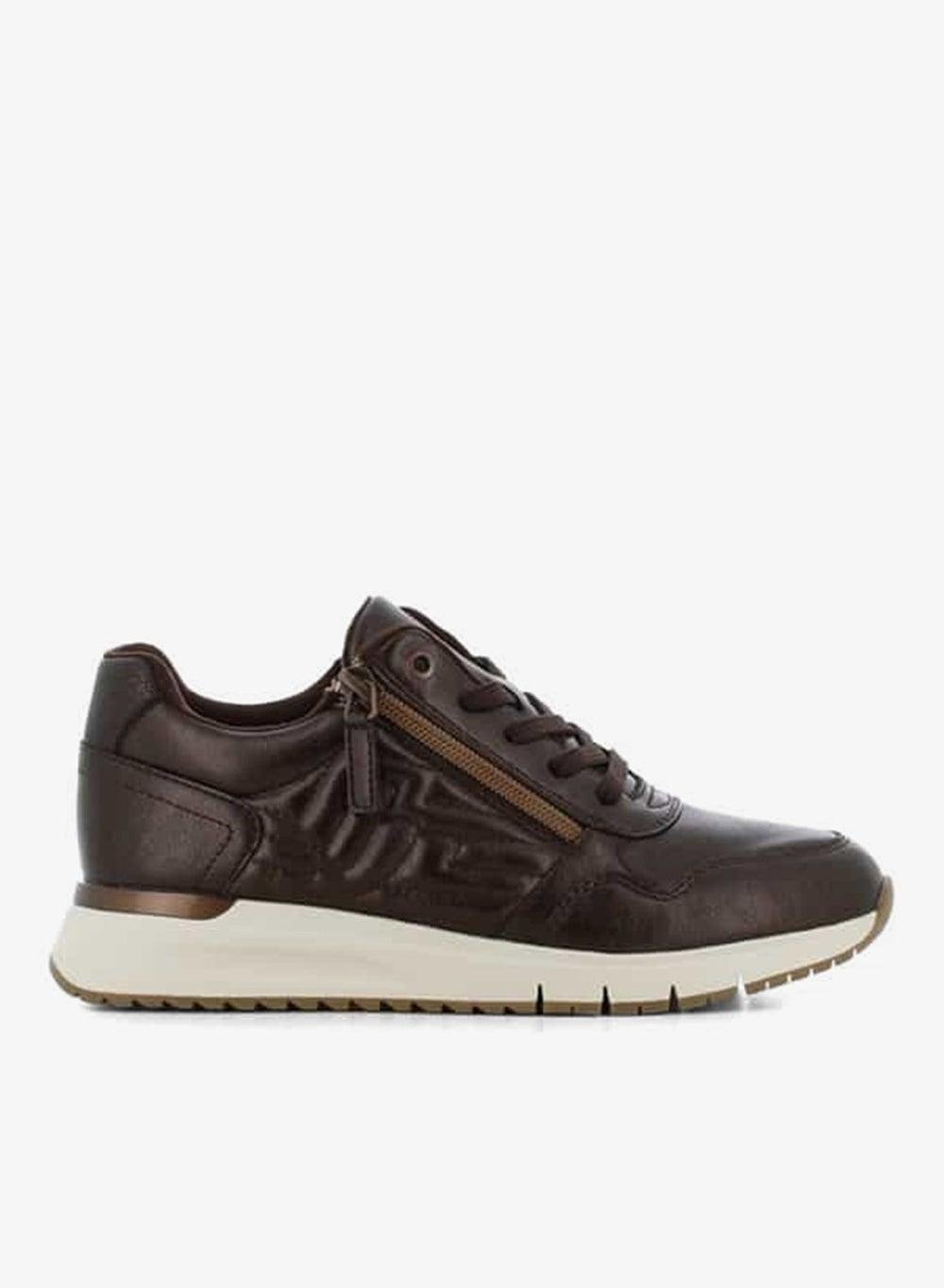 Elegant Panelled Lace-Up Sneakers for Women - 618680 163 - Image 1
