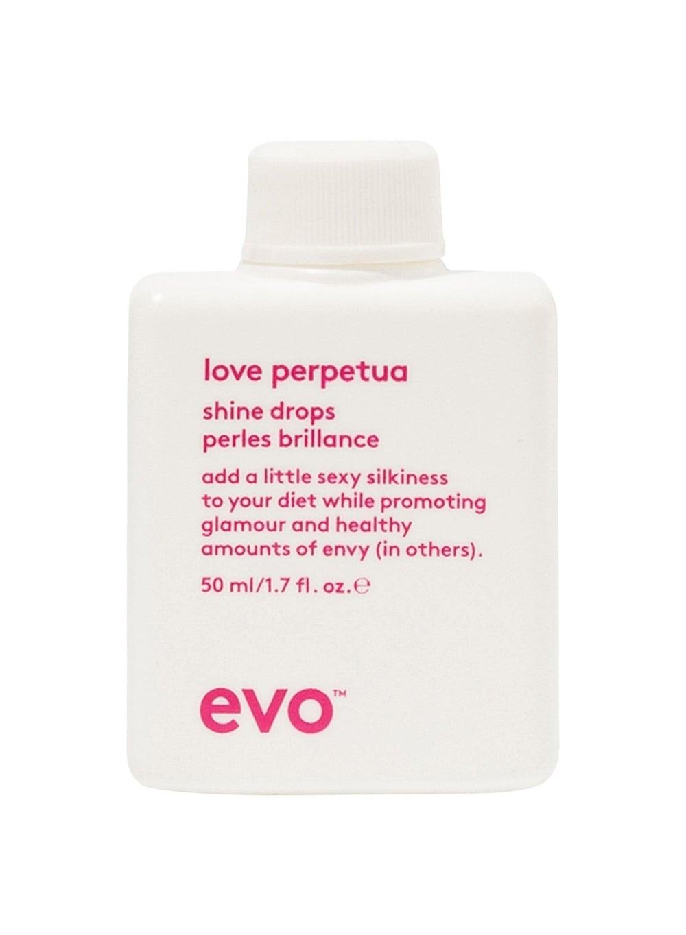 Evo-Love Perpetua Shine Drops 50ml: Radiant Hair Polisher - Image 1