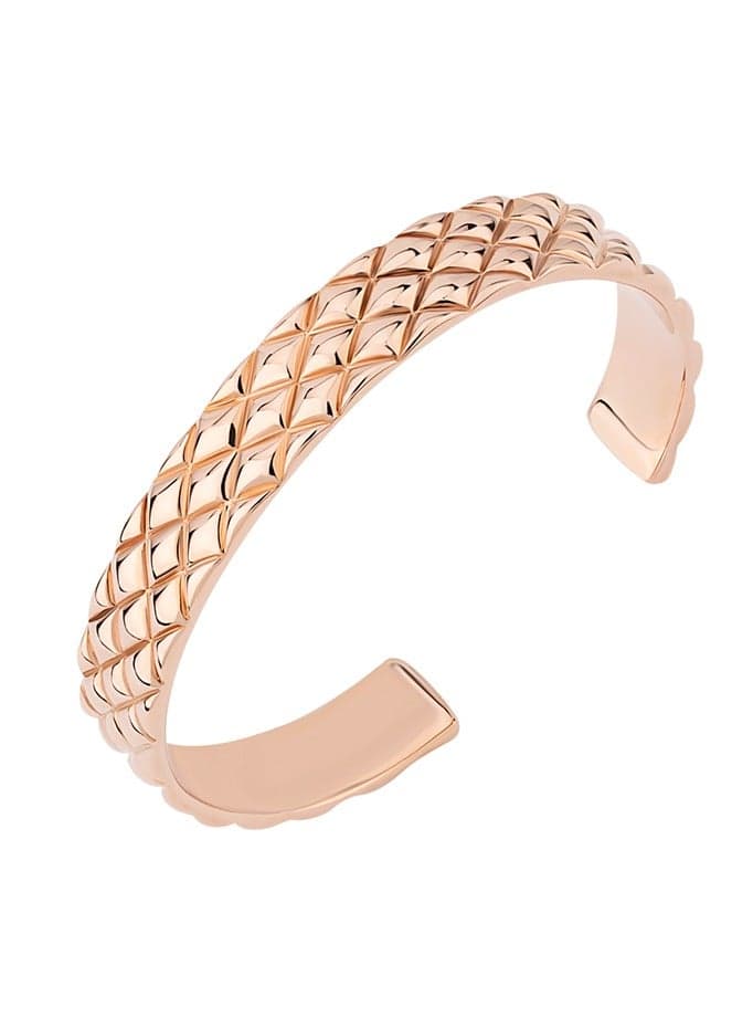 Saint Honore Buffle Bay Rose Gold Opera Bangle - Image 1