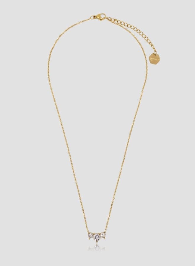 Lady Mauve GOLD ZENITH Hypoallergenic Necklace for Women - Image 1