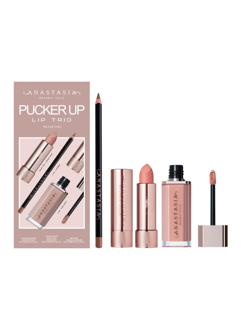 2025 Pucker Up Luxe Lip Trio - Abh01 19964 - Image 1