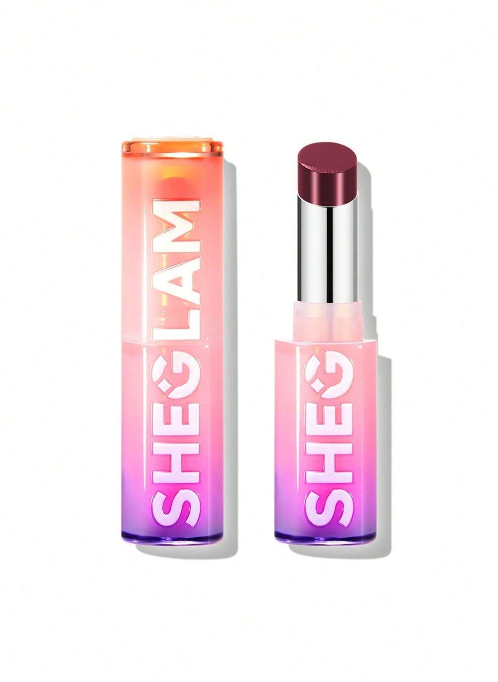 SG SHEGLAM Mirror Kiss Lipstick – Rent Free Shine - Image 1