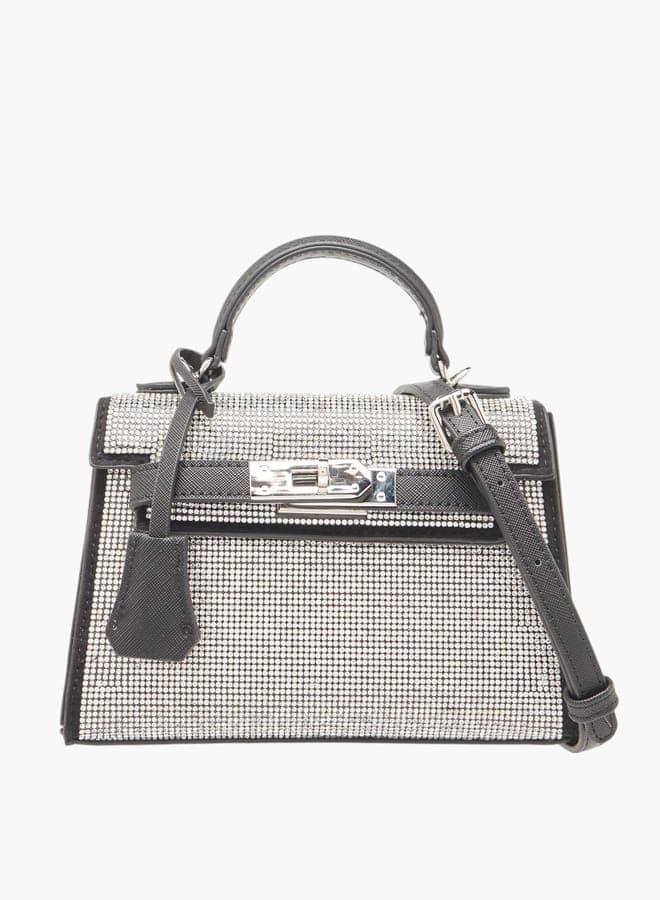 MISSY Embellished Satchel: Elegance on the Go - Image 1