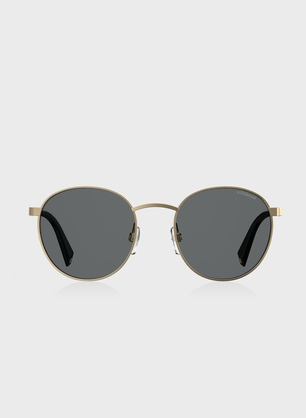 Polaroid Elegant Round Men's Sunglasses - Timeless Style - Image 1