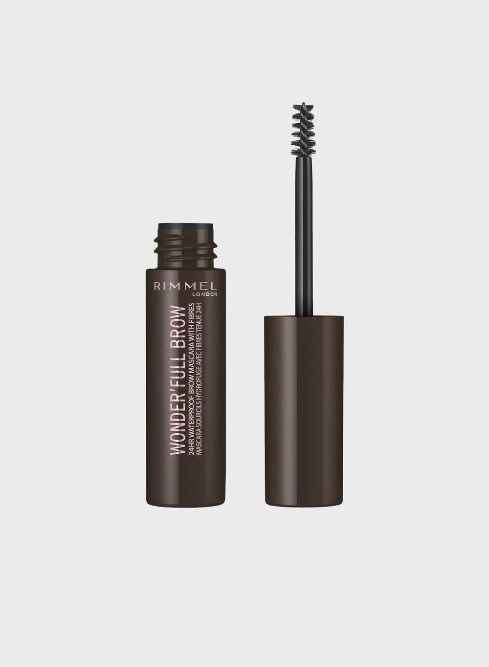 Rimmel Wonder'Full Dark Brown Brow Mascara – 4.5ml - Image 1