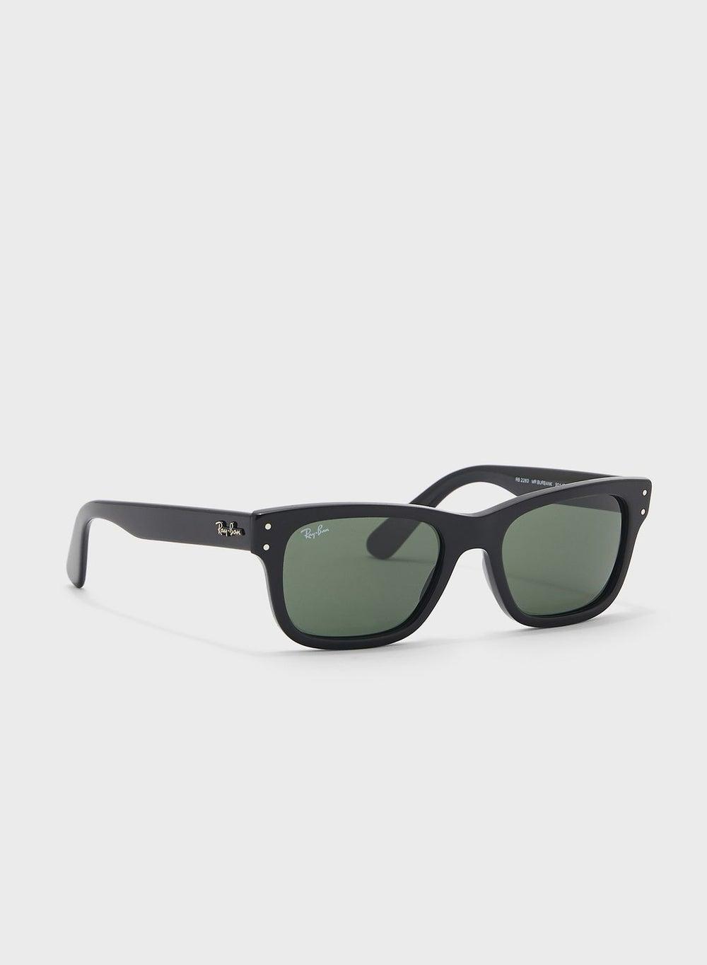 Ray-Ban 0Rb2283 Mr Burbank - Vintage Rectangle Sunglasses - Image 1