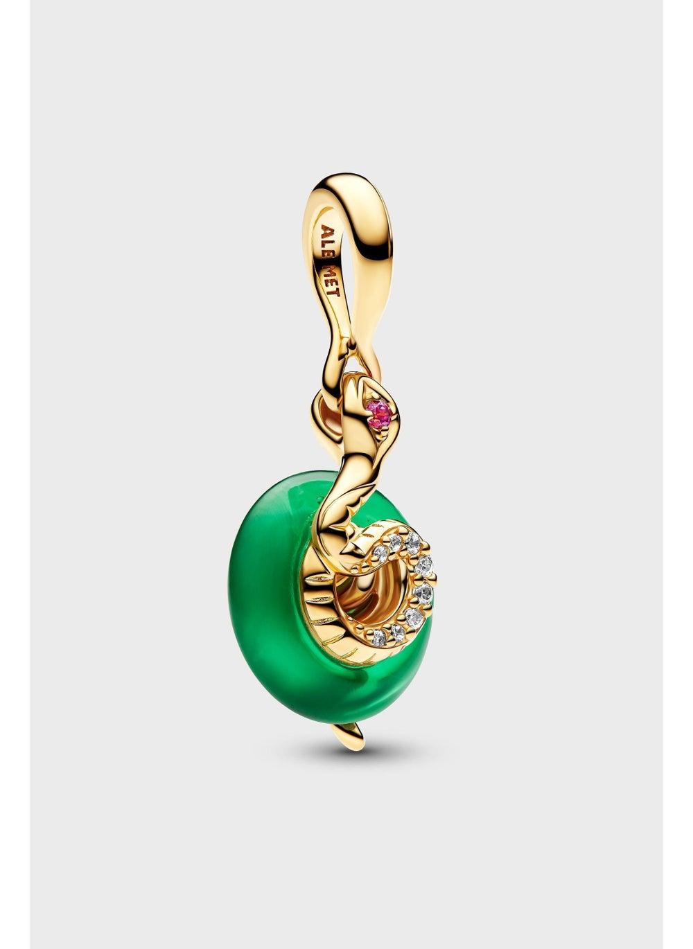 PANDORA Lunar Year 14K Gold-Plated Snake Charm - Image 1