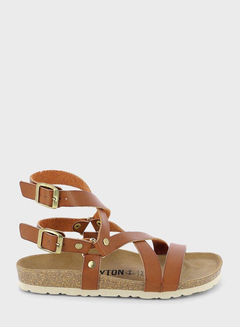 Armidale Elegance: Classic Flat Sandals with a French Touch - Image 1