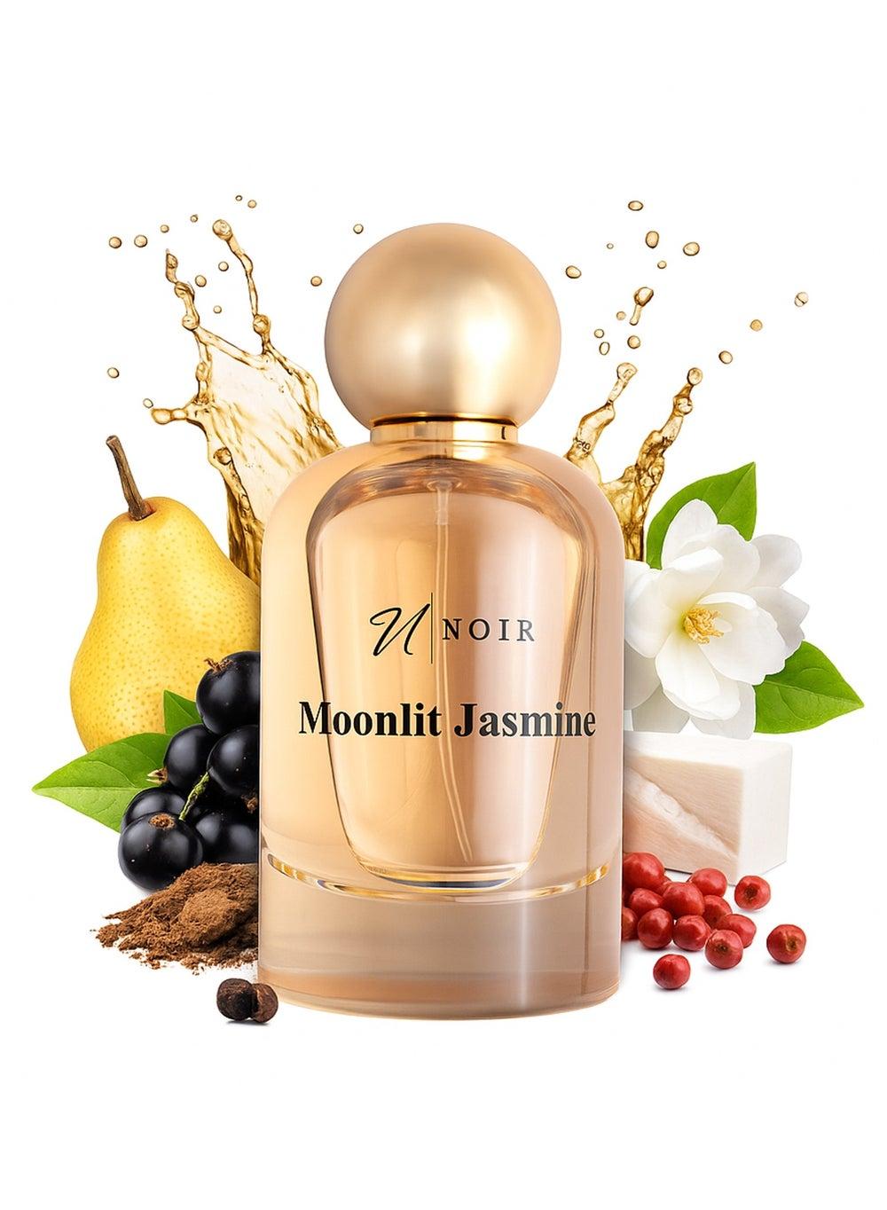 Moonlit Jasmine Women's Eau De Parfum 100ml – A Symphony of Warm Floral Notes - Image 1