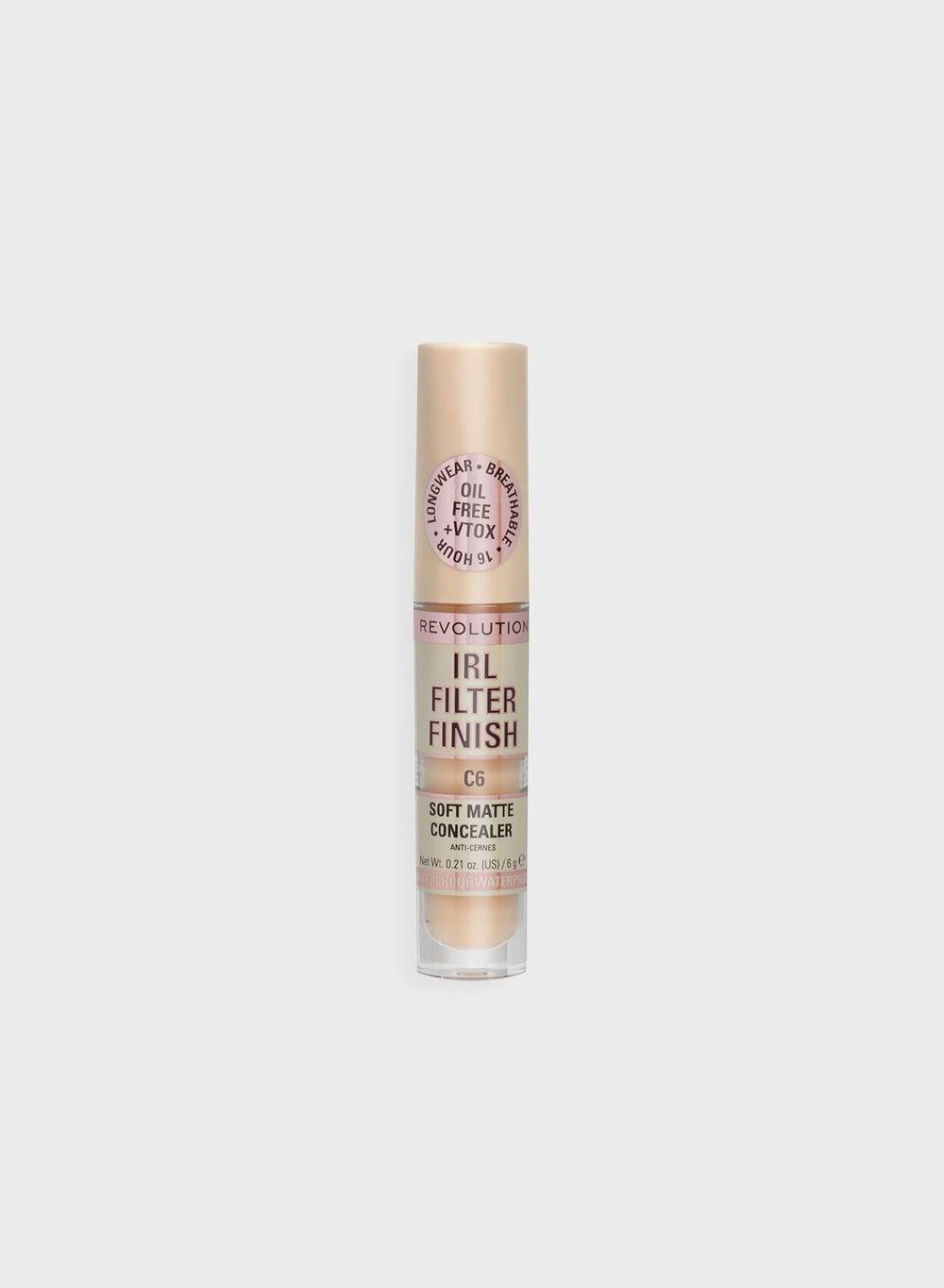 Revolution IRL Filter Finish Concealer C6 - Flawless Skin All Day - Image 1
