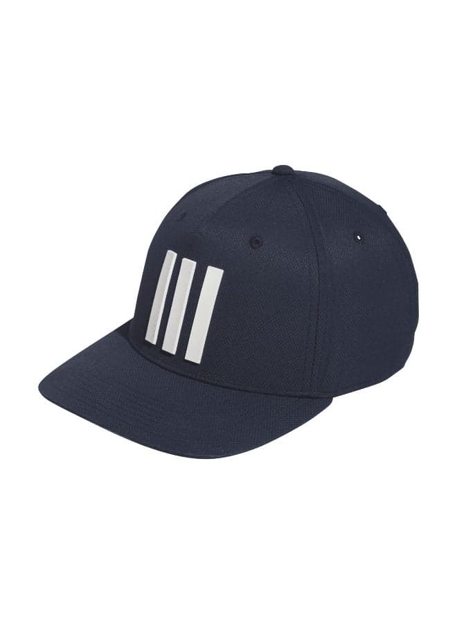 Adidas TOUR 3-Stripes Blue Golf Cap for Men - Image 1