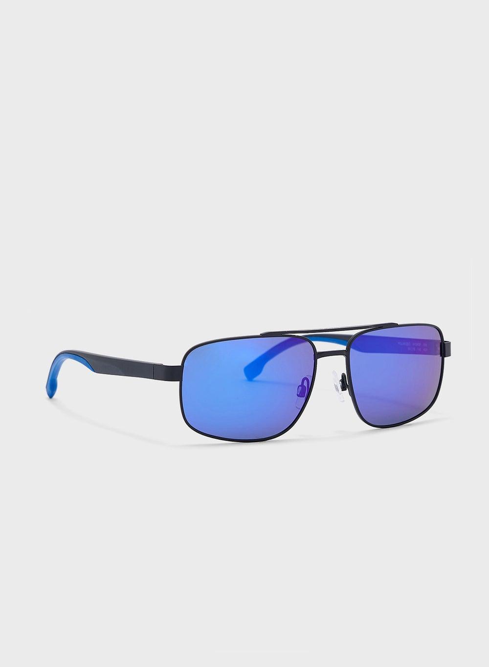 NAUTICA N104Sp Men’s Polarized Wrap-Around Sunglasses - Image 1
