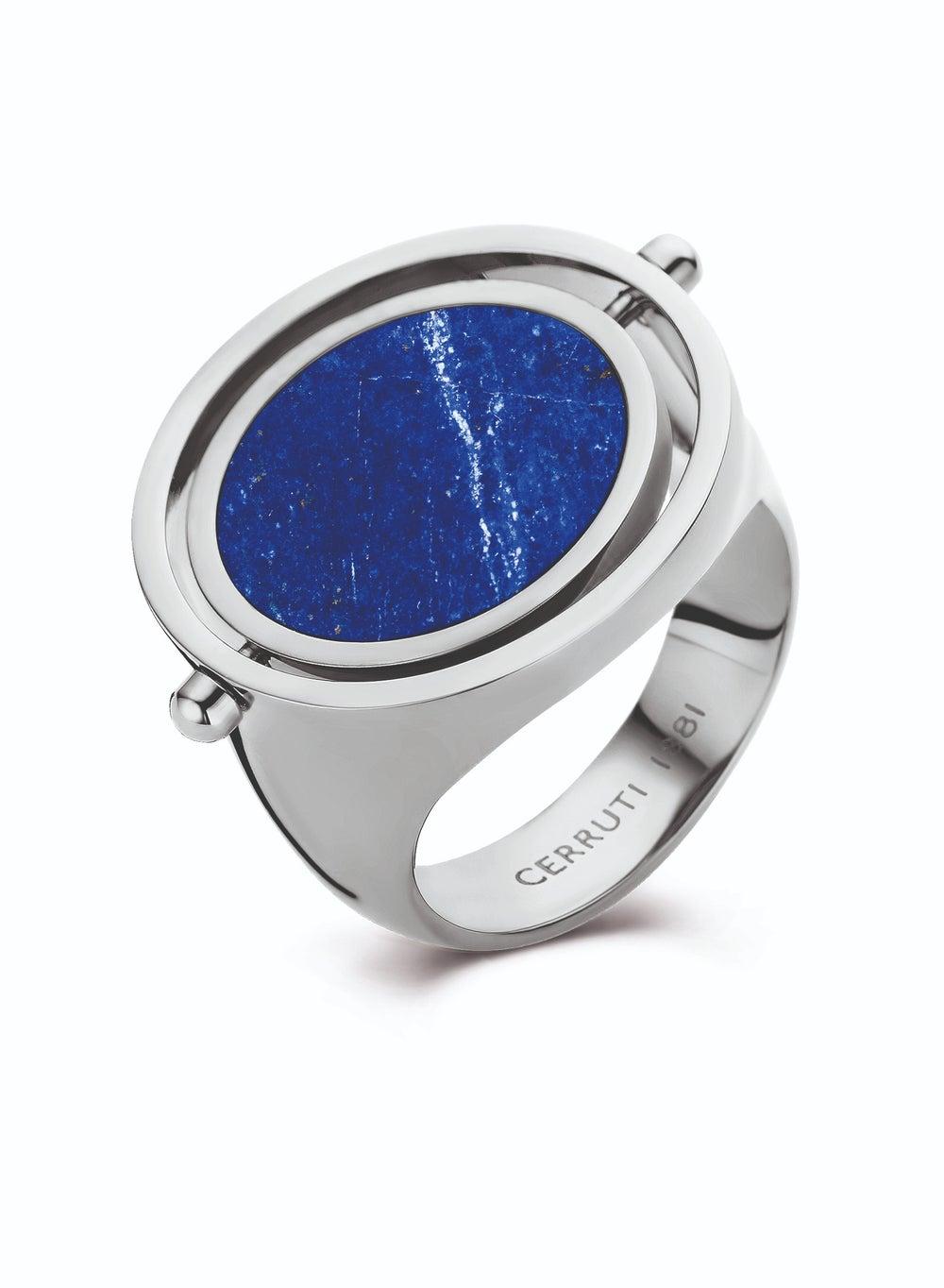 CERRUTI 1881 Sofia Silver-1 Stainless Steel Ring for Women - Image 1