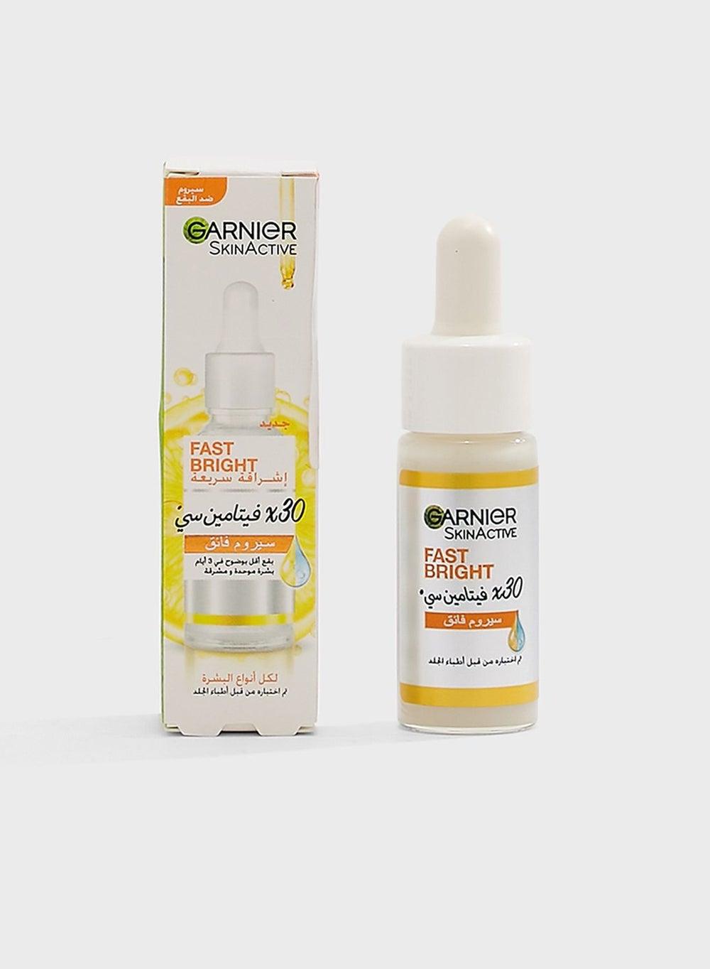 Garnier SkinActive Fast Bright Serum with 30X Vitamin C - 15ml - Image 1