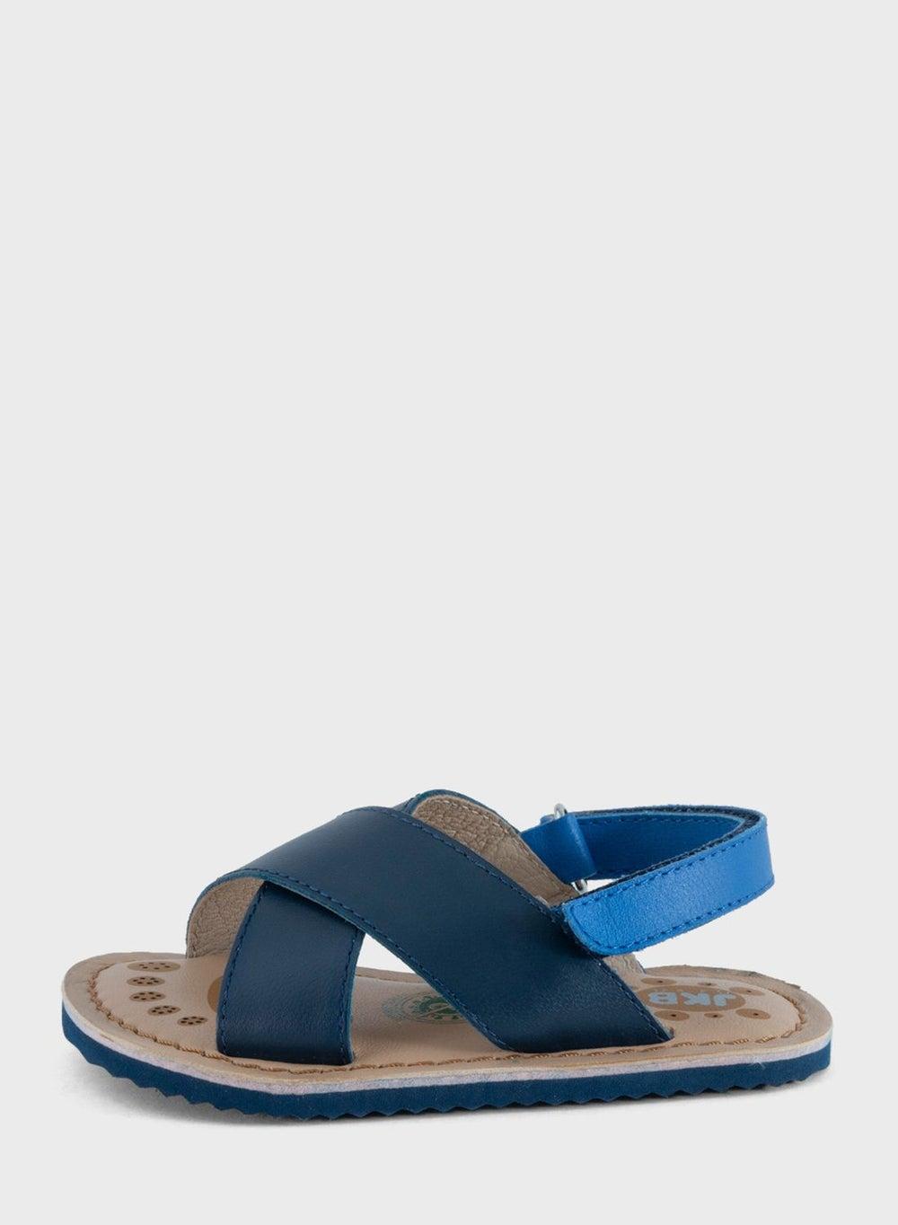 Infant Micah Sandal SB09024 - Blue Casual Elegance - Image 1