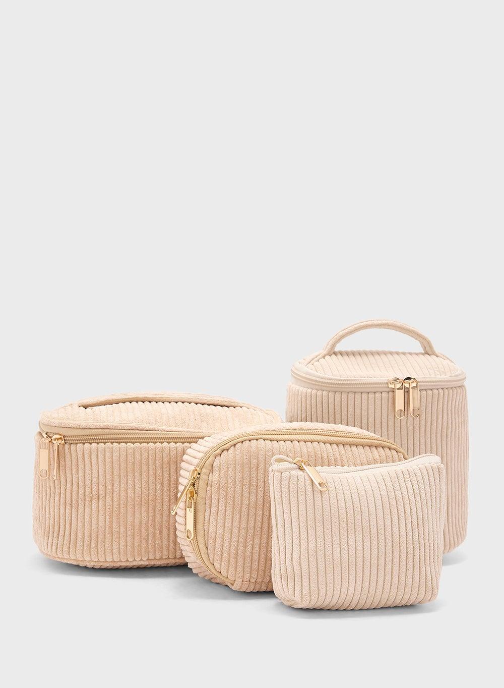 ELLA 4-in-1 Elegance Cosmetic Bag Set for Women - Image 1