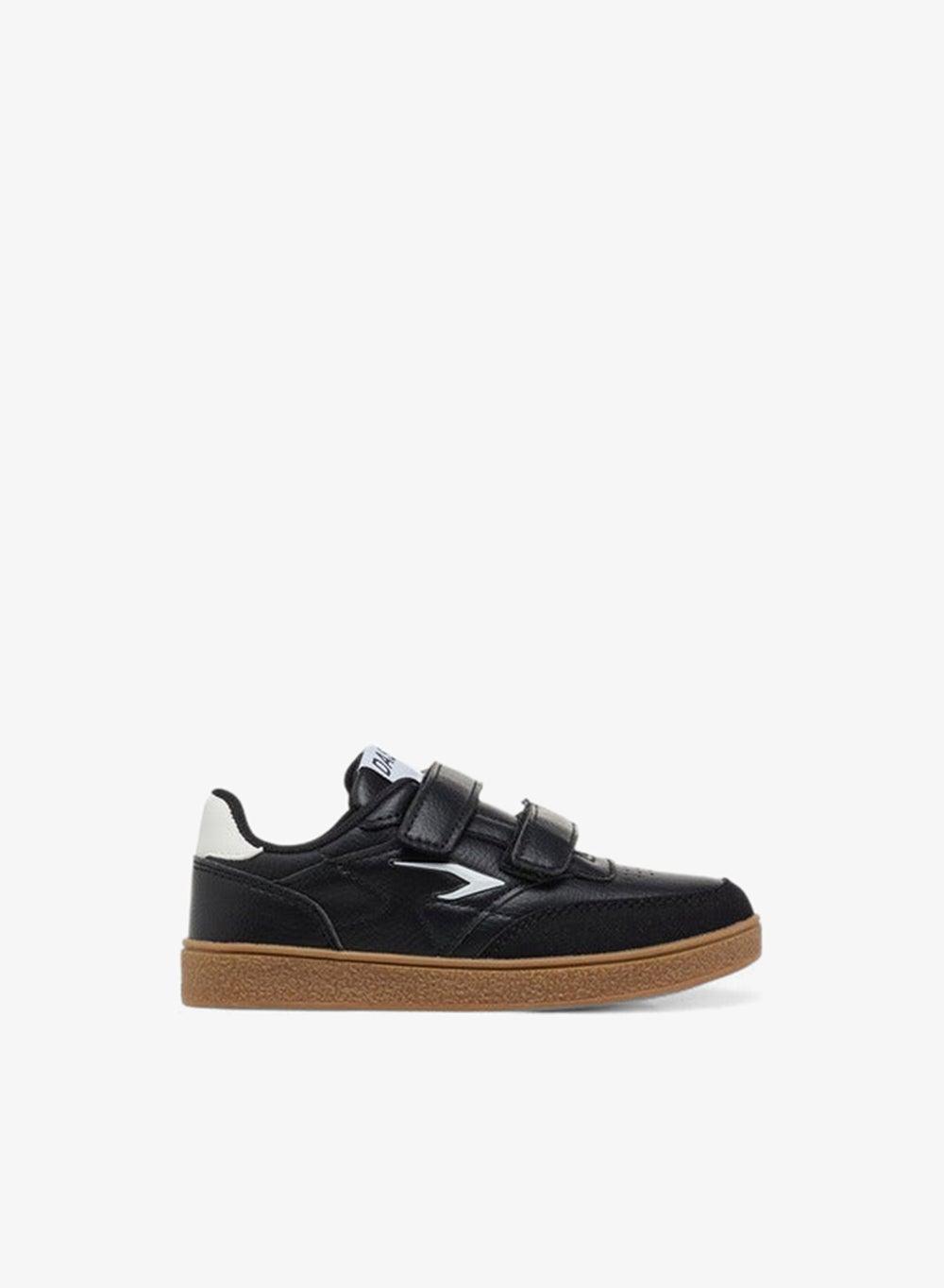 Boys Elite Panelled Sneakers 14Rx5 10812Tb in Sleek Black - Image 1
