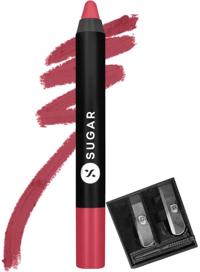 Rose Dawson Matte As Crayon Lipstick05 – A Rose Pink Elegance - Image 1