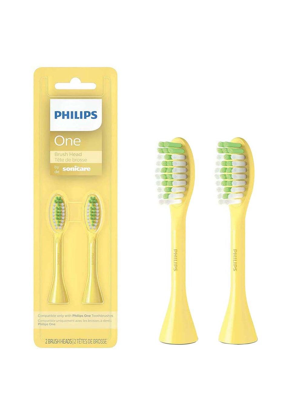 Philips Sonicare BH1022/02 One Brush Heads - Mango Yellow - Image 1