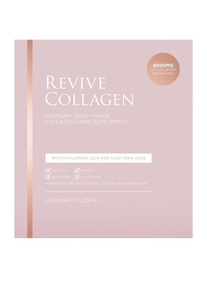Revive Collagen Enhanced Marine Beauty Elixir 14 Sachets - Image 1