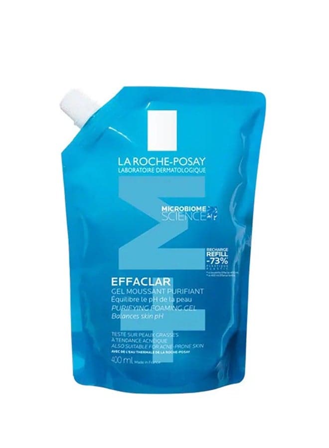 La Roche-Posay Effaclar Purifying Foaming Gel 400ml Refill - Image 1