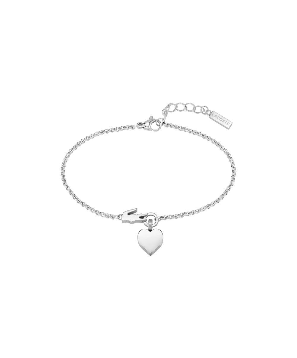 LACOSTE Love My Croc Chic Hand Chain Bracelet - Image 1