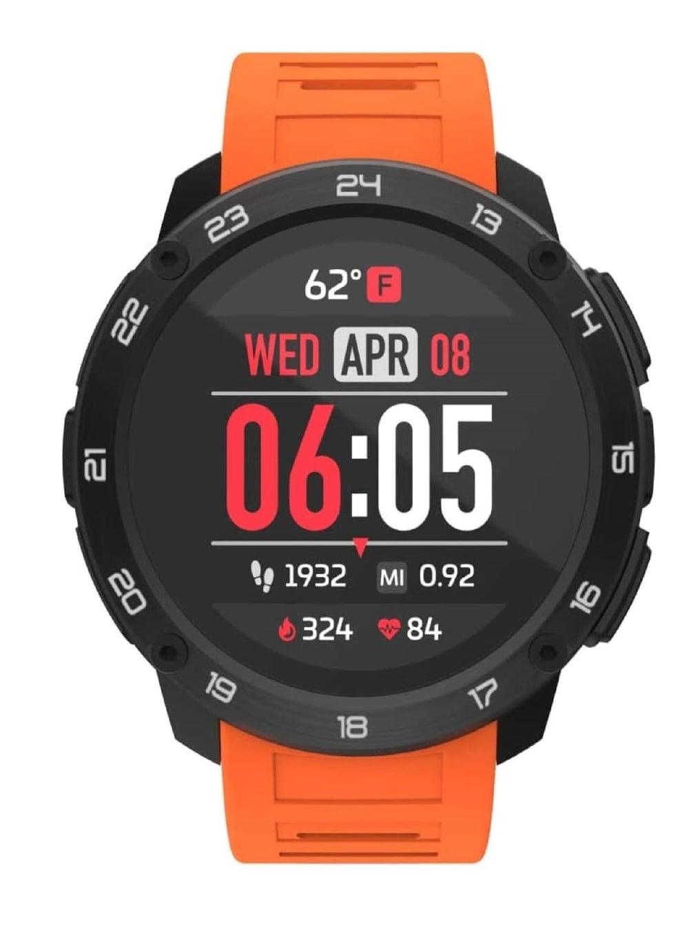 iTouch Explorer 3 Interactive Watch - Black/Orange Silicone - Image 1