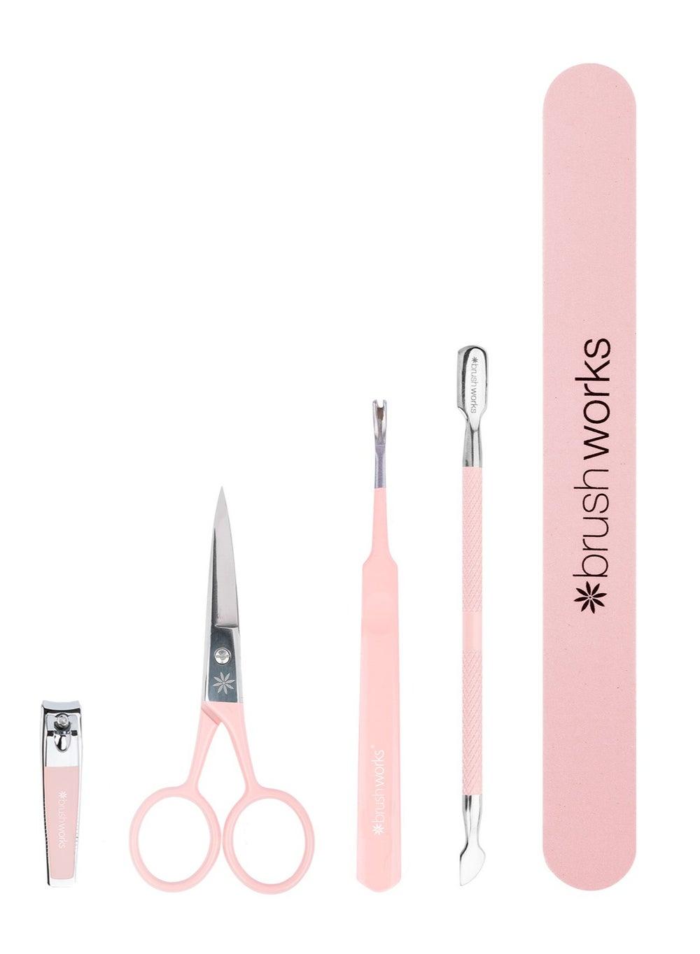 Brushworks Elite 5-Piece Nail Perfection Kit - Image 1