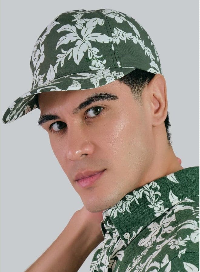 GANT Men's Palm Lei Print Cap - Stylish Sun Protection - Image 1