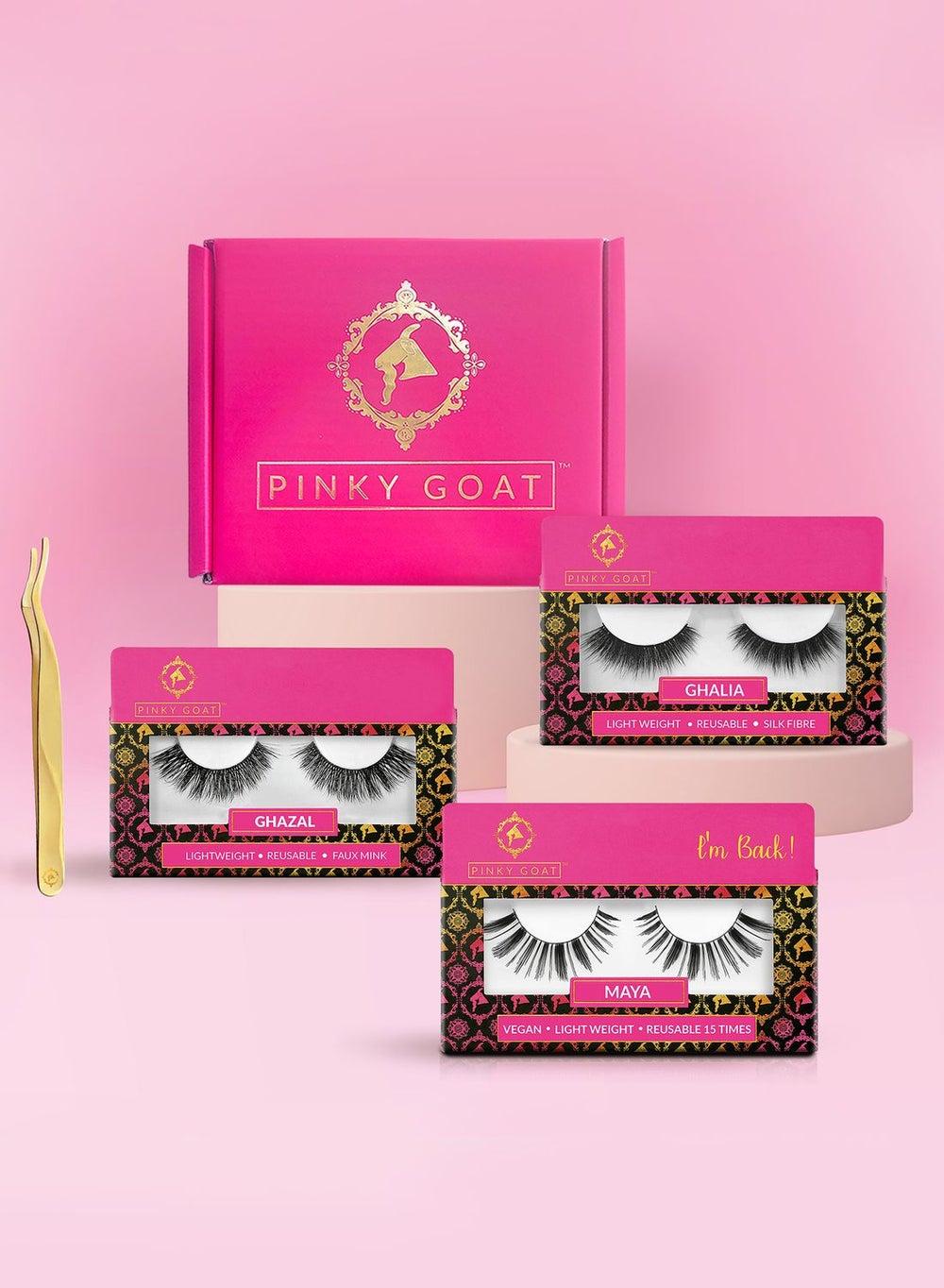 ESSENTIALS Lash Set - Glamour Multipack with Applicator - Image 1