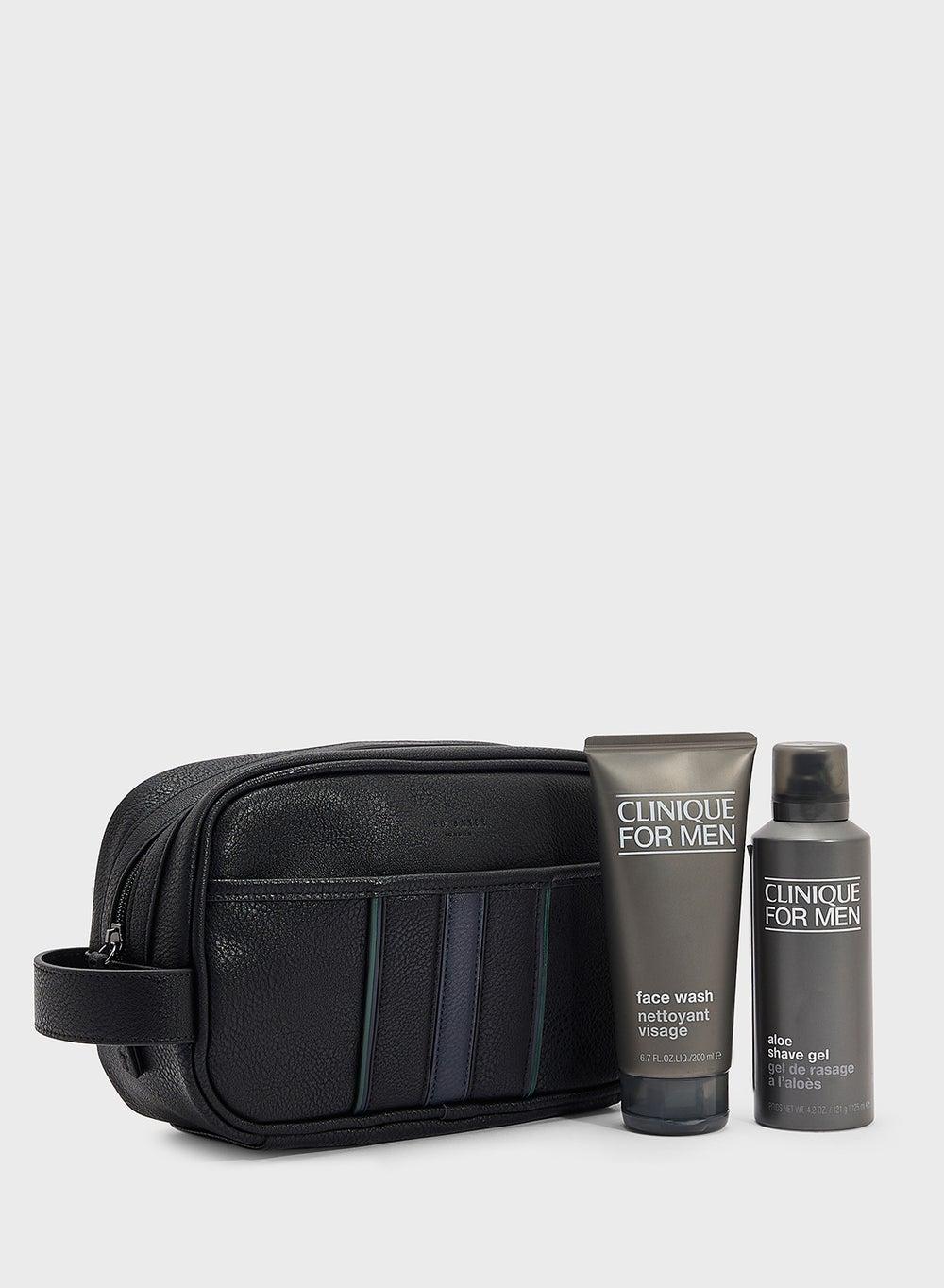 Ted Baker Keilab Stripe - Elegant Men's PU Washbag - Image 1
