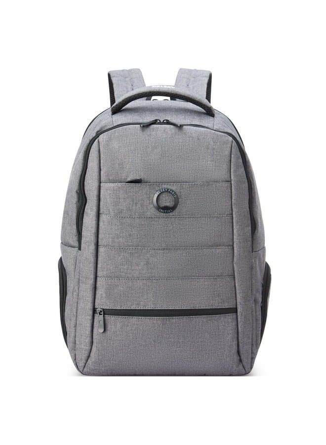 DELSEY Paris Element Voyager: Chic 15.6" Laptop Backpack - Grey - Image 1