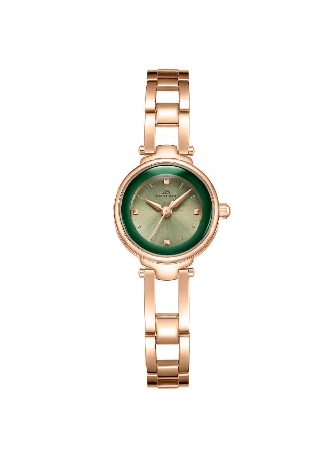 KENNETH SCOTT K23516-RBKH Elegant Rose Gold Women's Watch - Image 1