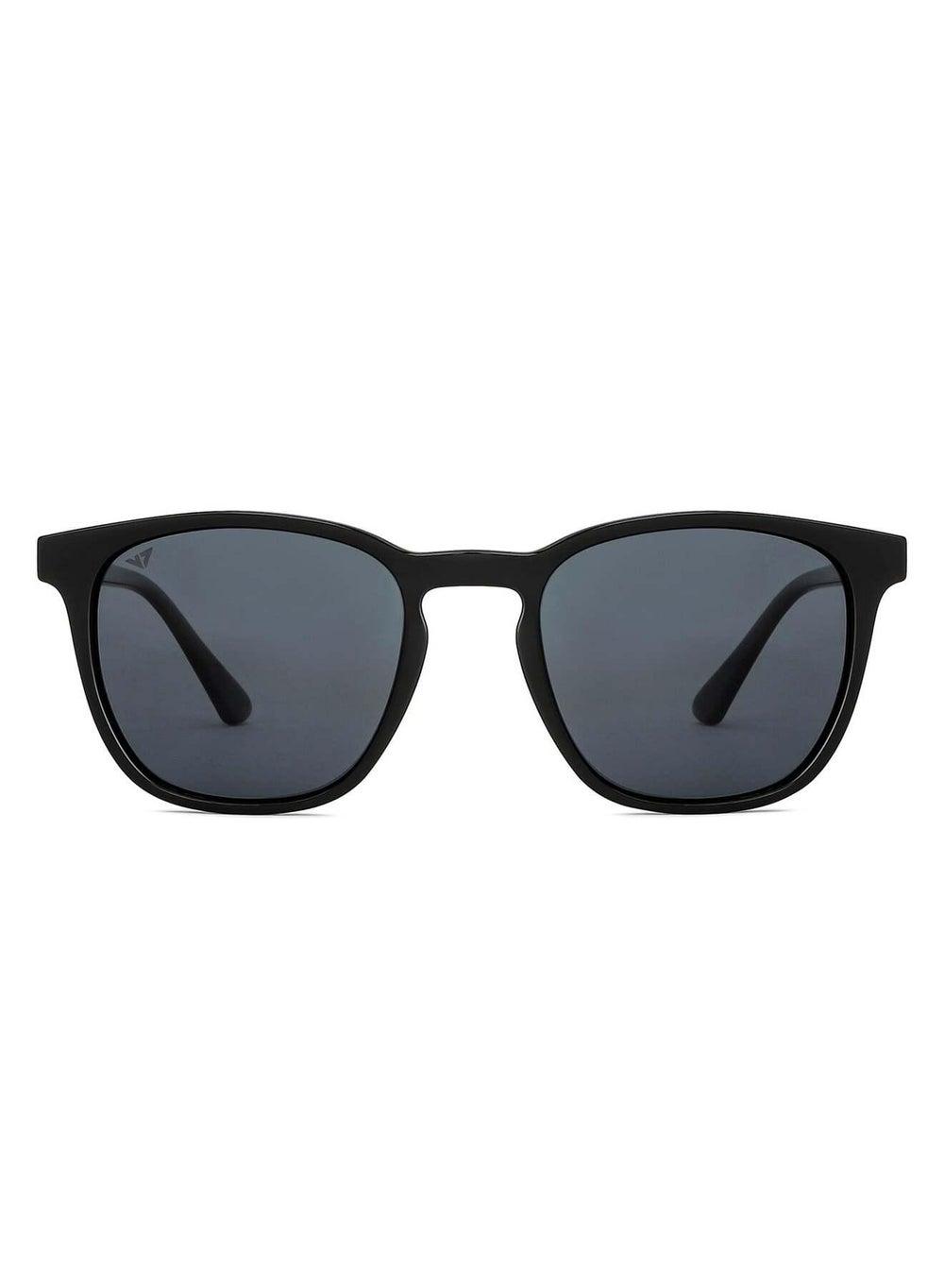 VINCENT CHASE VC S14090 Chic Grey Black Square Sunglasses - Image 1