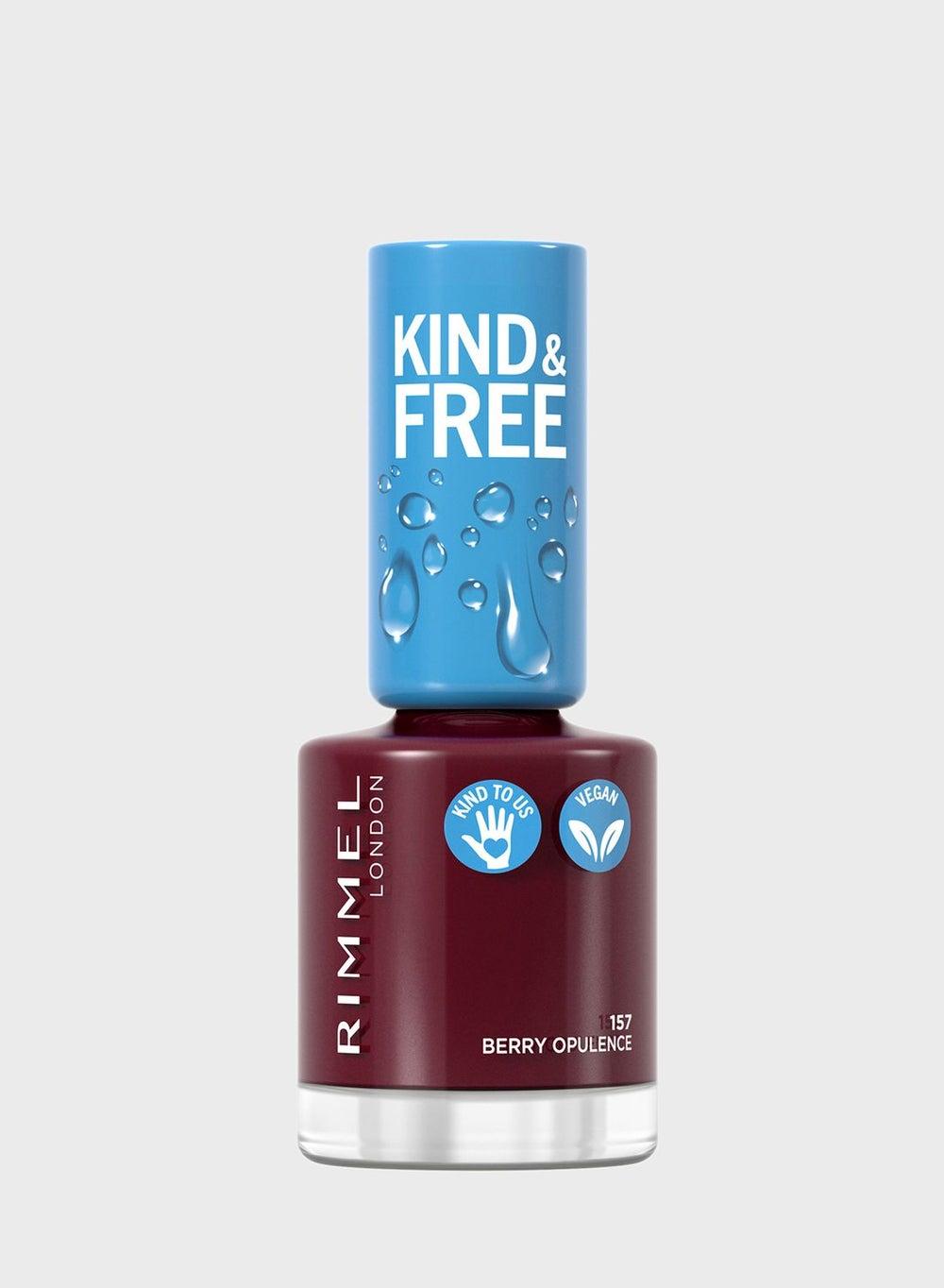 Rimmel Kind & Free Berry Opulence Nail Polish – 157, 8ml - Image 1
