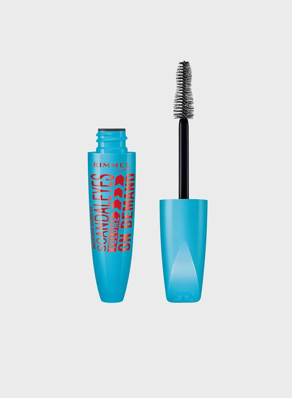 Rimmel Scandal'Eyes 001 Black Waterproof Mascara, 12ml - Image 1