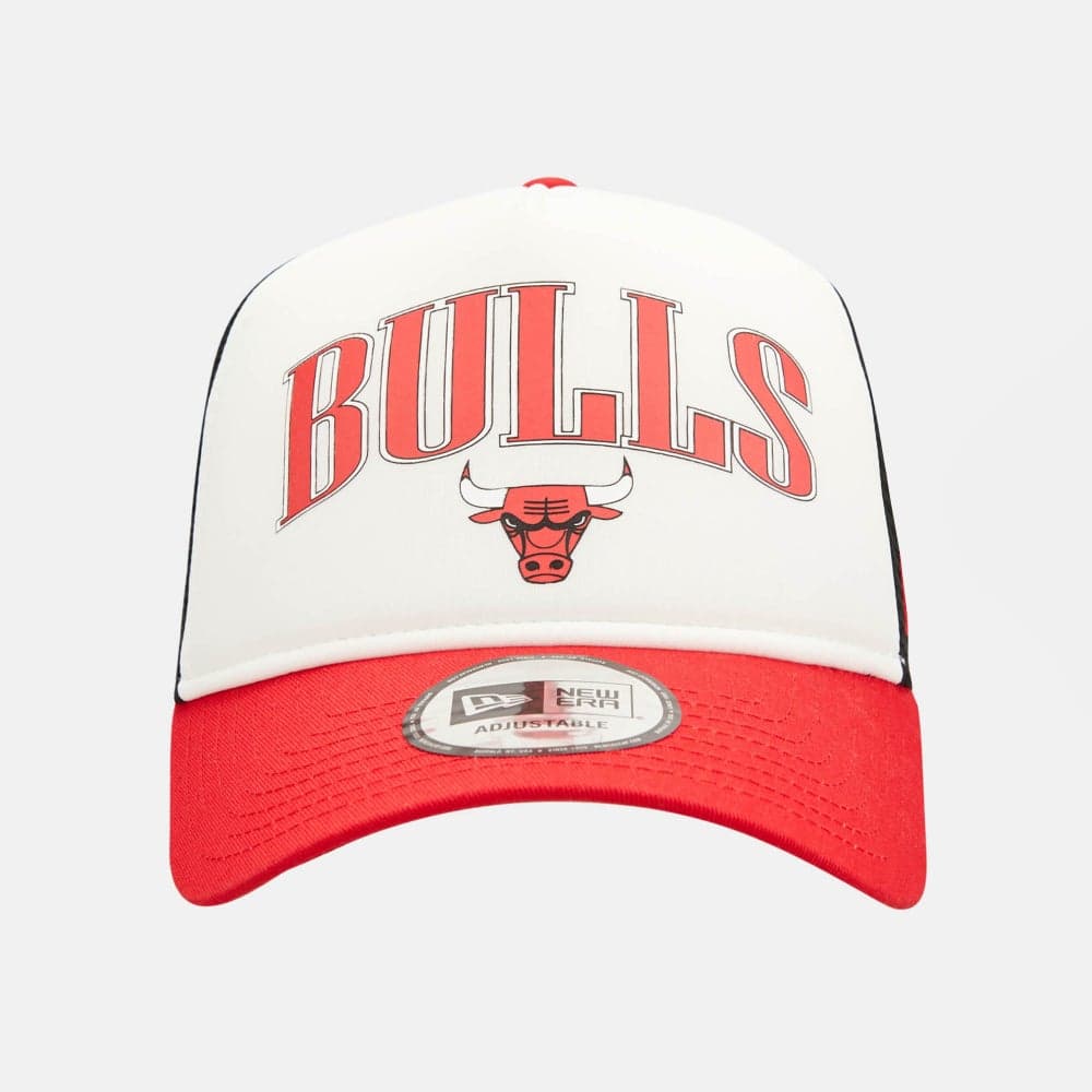 Chicago Bulls Retro E-Frame Trucker Cap by New Era - Image 1