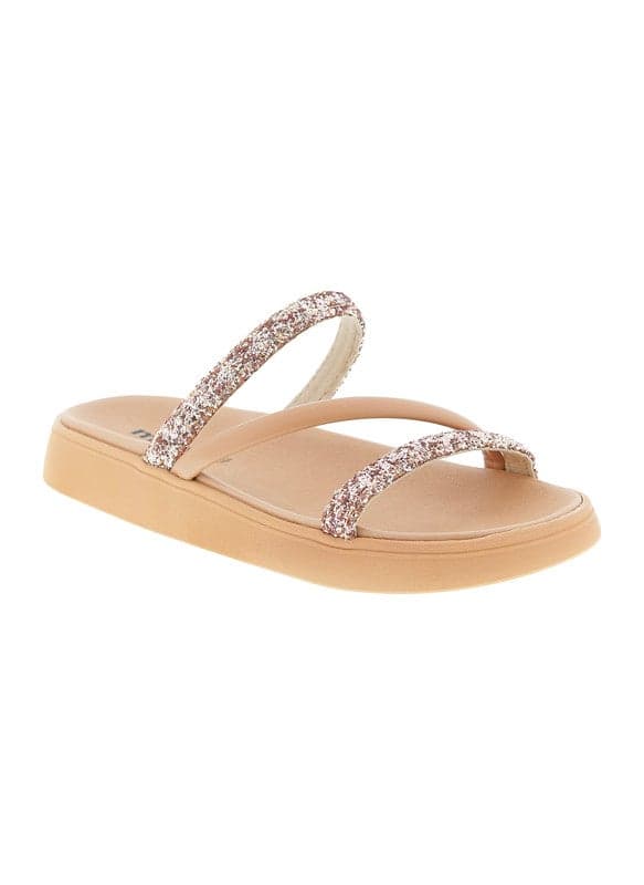 Elegant Pink Flat Sandals - Exquisite Comfort & Style - Image 1