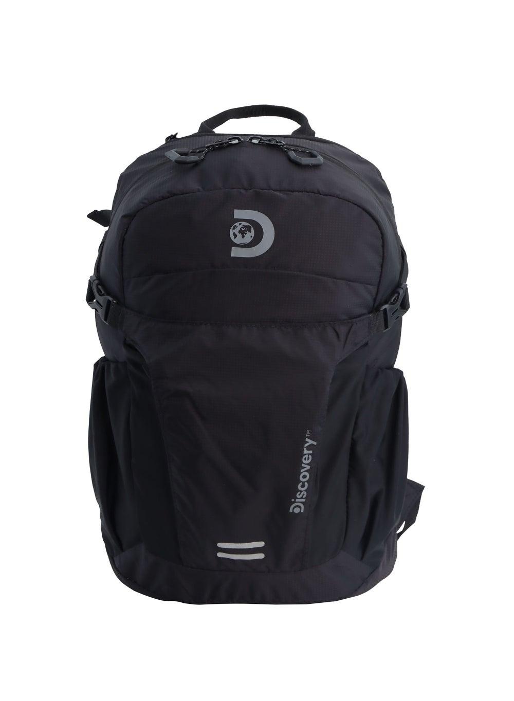 Discovery Black 8L Ripstop Nylon Daypack – Light & Durable - Image 1