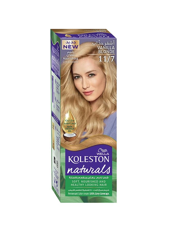 Koleston Naturals 11/7 Vanilla Blonde: Luminous Hair Dye - Image 1