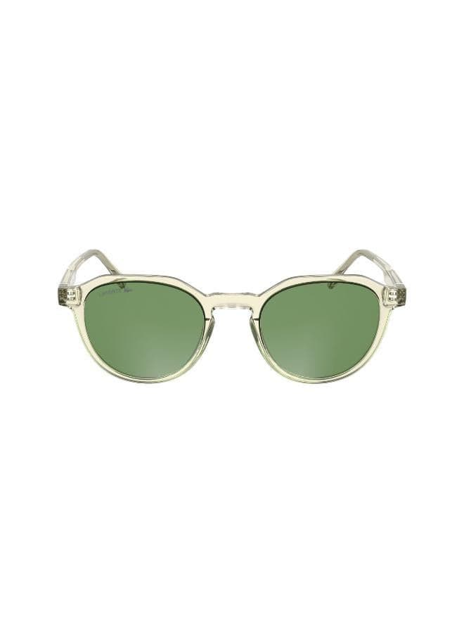 LACOSTE Men's Round Sunglasses: Modern Versatility - Image 1
